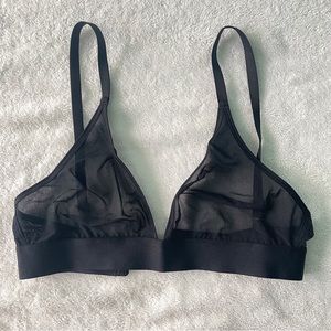 Negative Underwear Sieve mesh triangle bra size 2 / Medium